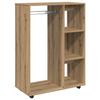 Clothing Rack Artisan Oak 80 x 40 x 110 cm Wood Based Material