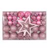 101Pcs Plastic Christmas Ball Set Multiple Color Christmas Ball Gift Box  Home Decor