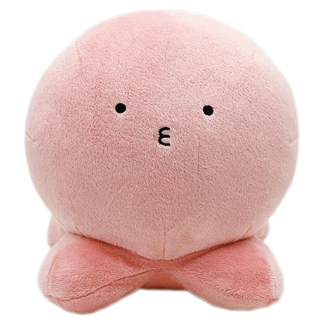 YuerFu 2025 Merchandise: Cute Pink Octopus Plush Toy, Lying Down, Body Pillow [Anime Broadcast Commemoration Campaign] (Standard Ver.)