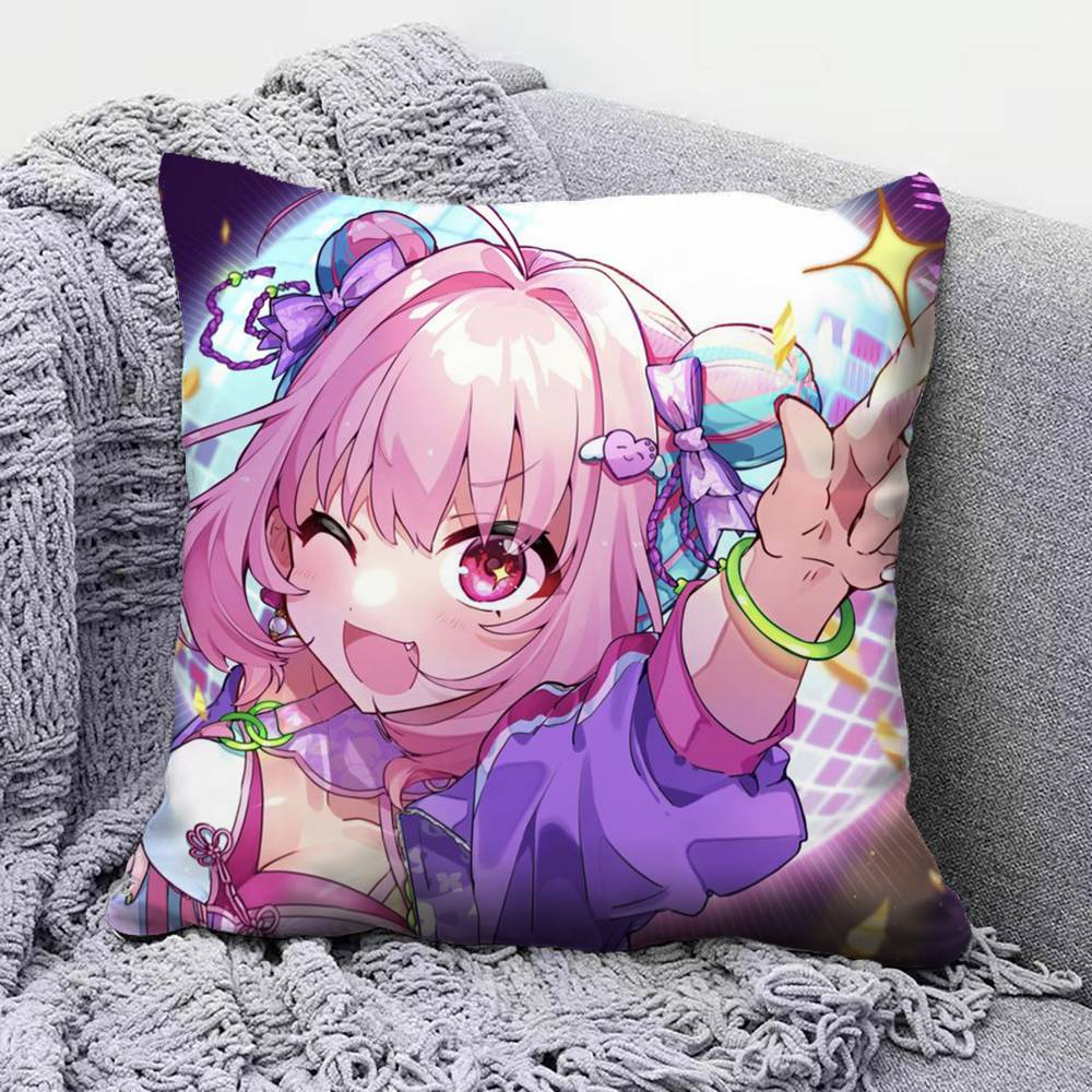 Yumemi Riamu Anime Girl Home Sofa Cushion Covers and Aecorative Custom Pillow Covers