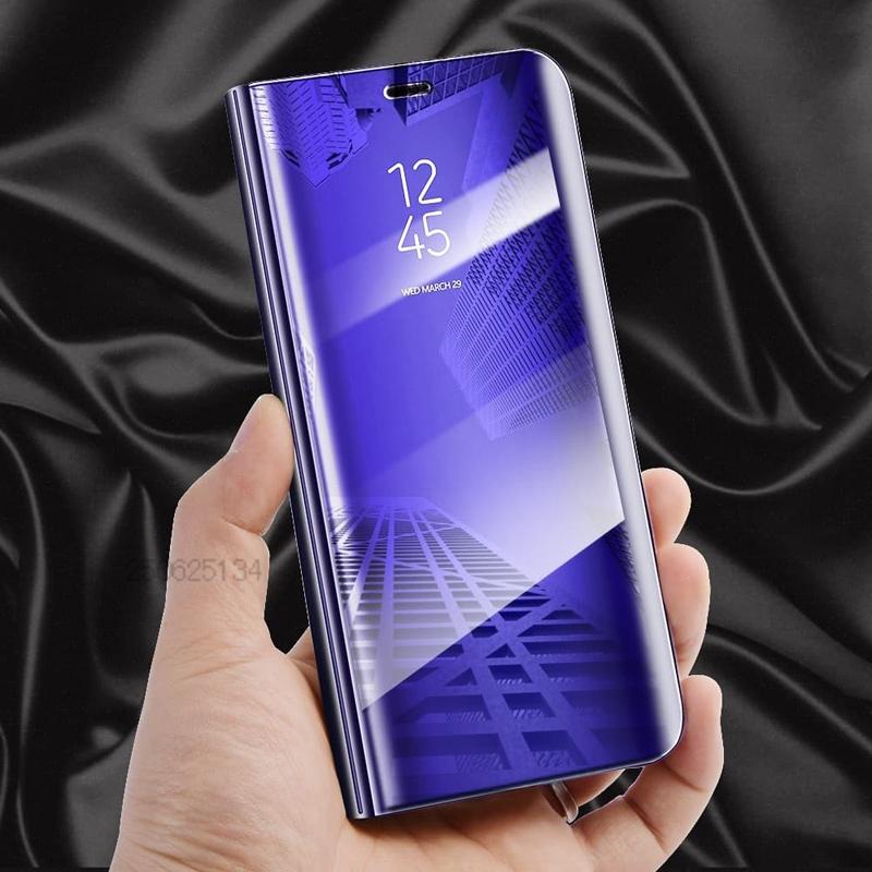 Für Xiaomi Redmi 13C Hülle Spiegel Leder Flip Fundas Redmy 13 C C13 Redmi13C 4G 2023 Cover Magnetischer Buchständer Coque Note 13 Pro