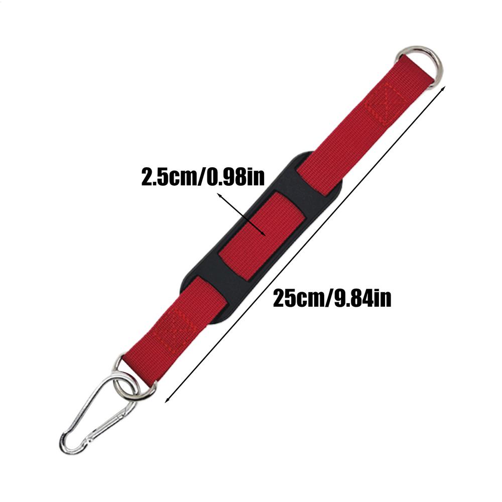 Punch Bag Strap With Hook Heavy Duty Boxing Mount Bag Strap With Hook Multi-Purpose Home Gym Training Gear For Fitness Workout красный