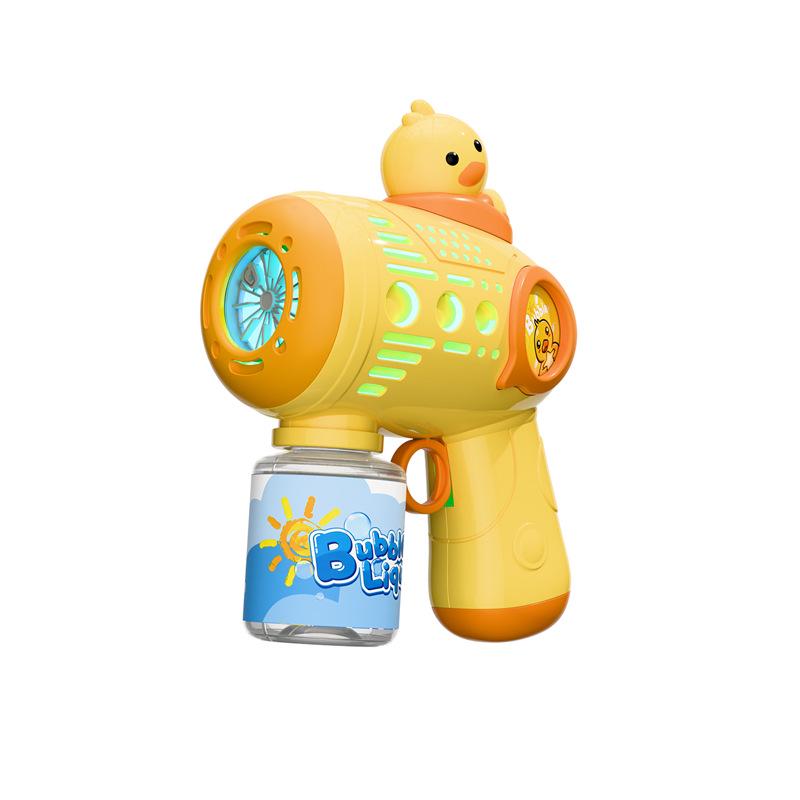Electric Luminous Bubble Gun - Automatic Handheld Toy for Kids