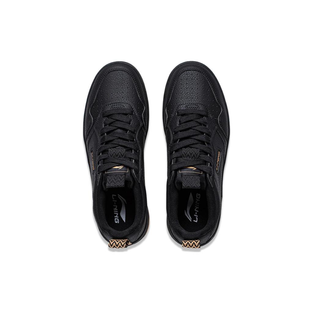 New LiNing Star Sugar Anti Slip Wear Resistant Low Top Skateboard Shoes Men's Black AGCT471-5