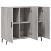 Sideboard Gray Sonoma 90x34x80 cm Particleboard