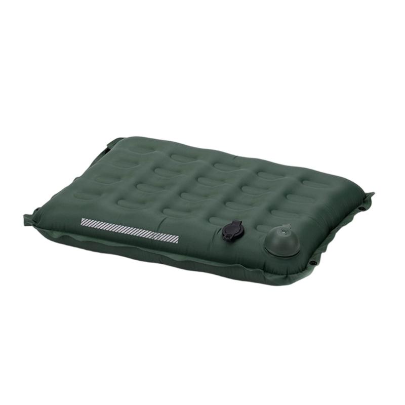 Extremely thin 2.75 In Depth Push To Fill Inflatable Seat Pad For Hiking Backpacking With Mini 5x8x10cm Carry Size