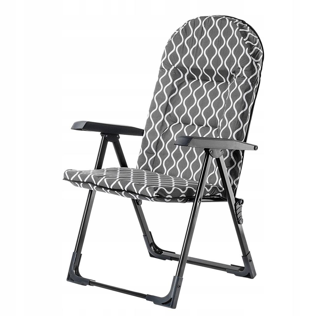 KADAX Garden Beach Chair Adjustable 110kg