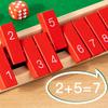 Multifunctional Math Learning Tool Six Panel Reversible Wood Board Game For Role Playing Event