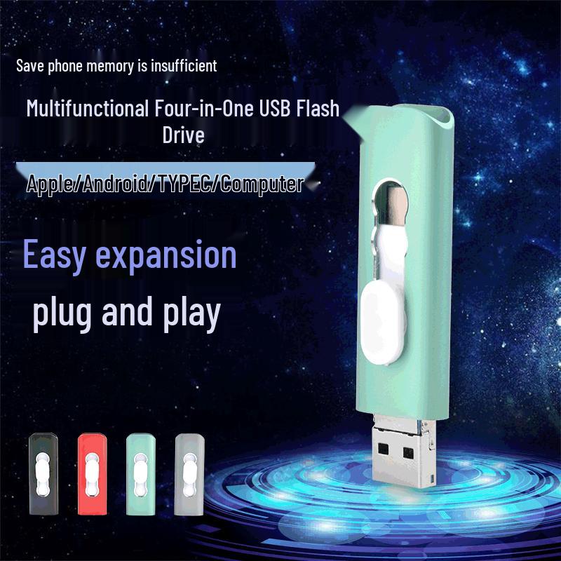 OLOEY 3-in-1 Multi-Interface OTG USB Flash Drive