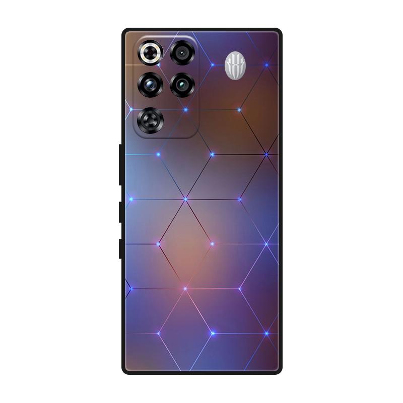 Case For Nubia Red Magic 11 Pro Plus Case Cool Silicone Protective Cover for Red Magic 11 Pro+ 5G Bumper Fundas Black Coque