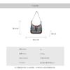 Bag women's new retro imitation denim handheld underarm bag casual niche design shoulder messenger bag