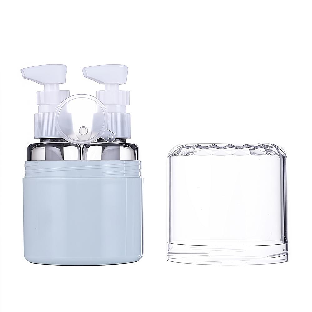 

The travel lotion bottle group can be refilled repeatedly, and the liquid can be discharged smoothly without blocking.zwq синий
