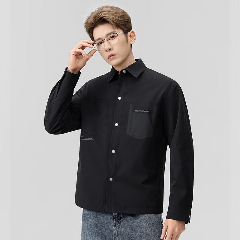 Men's Fashion Spring Autumn Lapel Jacket