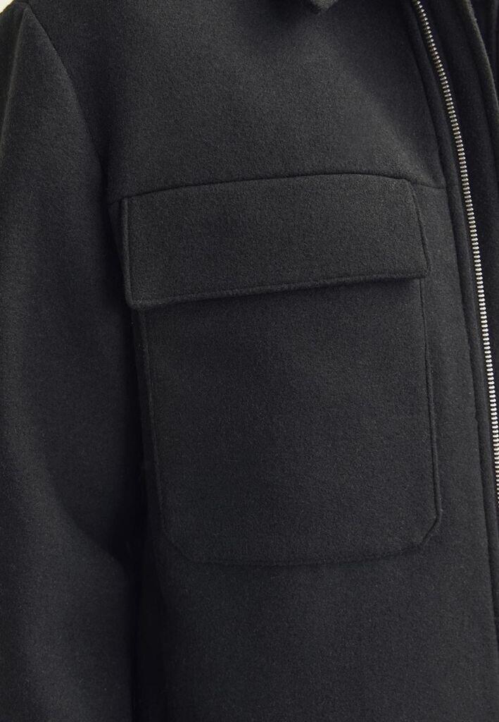 Зимняя куртка Jack & Jones Jprblurussel Wool Blend Jacket Sn (12259393) black