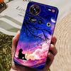 Pro pouzdro ZTE Nubia Z70 Ultra 5G 6,85'' Černé silikonové TPU měkký kryt telefonu pro Nubia Z70 Ultra Ochranné zadní kryty Z 70 Ultra