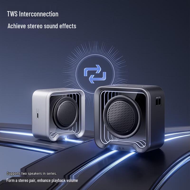 EDIFIER Halo Nano Portable Bluetooth Speaker with Atmosphere Light CN plug (adapter included)