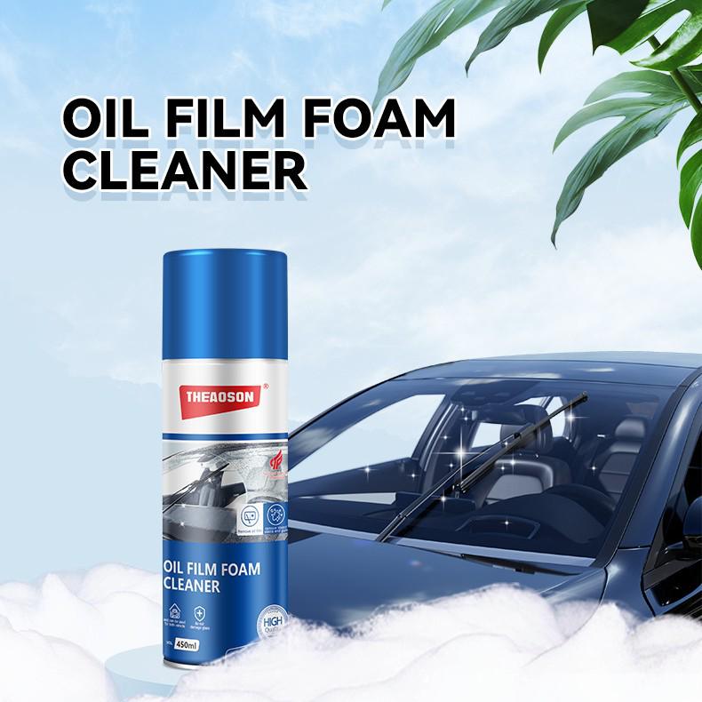 

Мощный очиститель масляной пленки с лобового стекла и водоотталкивающая пенка