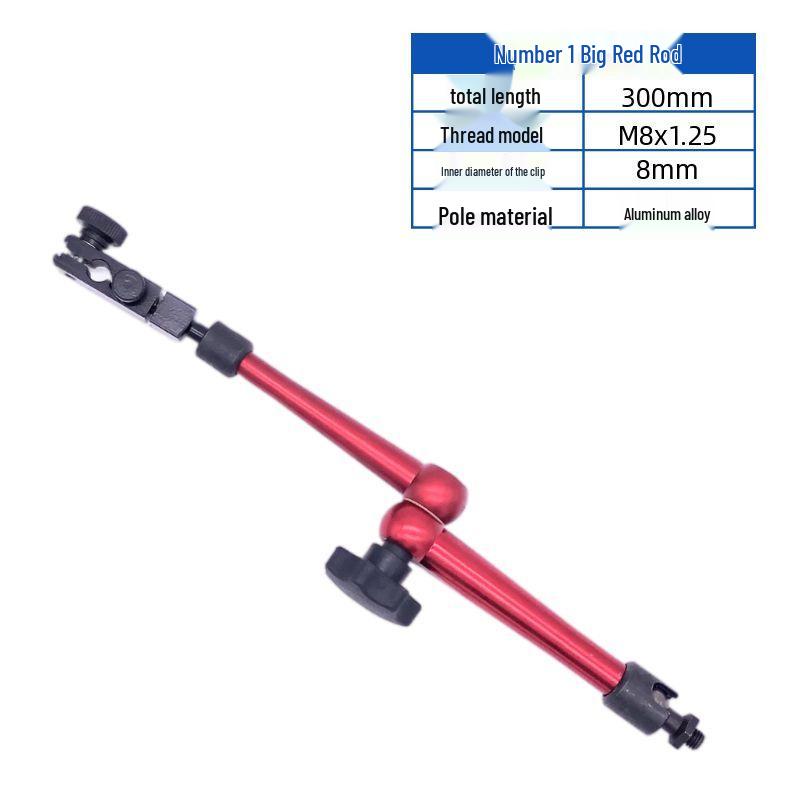 

Универсальная магнитная стойка для индикатора с точной регулировкой и держателем шарнира