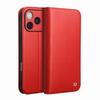 For IPhone 18 Pro Max Nappa Genuine Leather Flip Case with Card Slots Handmade Cowhide Business Cover for IPhone 18 17 Pro Max