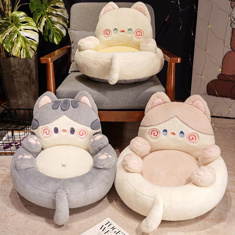 Cute And Cozy Hugging Cat Plush Pillow Cushion For Creative Sofa Sleep Decor