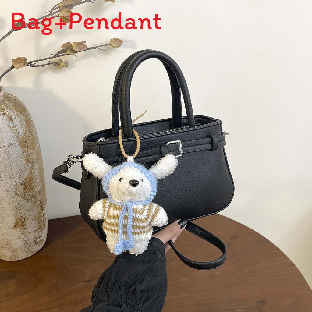 Fashionable Pu Square Crossbody Bag With Soft Structure And Inner Card Holder For Daily Wear