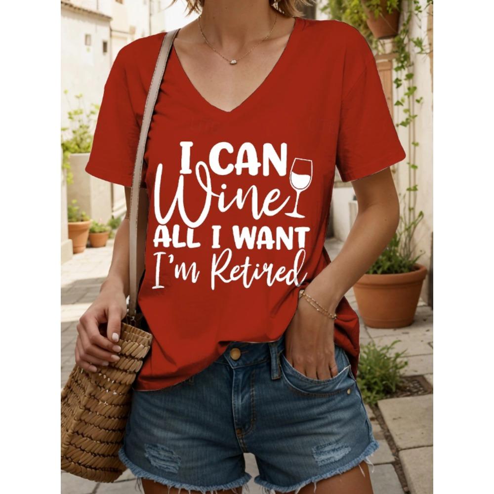 Camiseta de Verano para Mujer Estampado Vintage Manga Corta Camisetas Casuales Tops Estampados