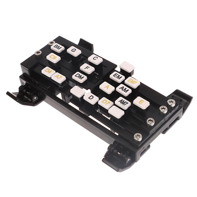 

Приспособление для зажима аккордов гитары Тренажер аккордов гитары Помощь для гитары Тренажер аккордов для начинающих Помощь для гитары Учебный инструмент Аксессуары чёрный