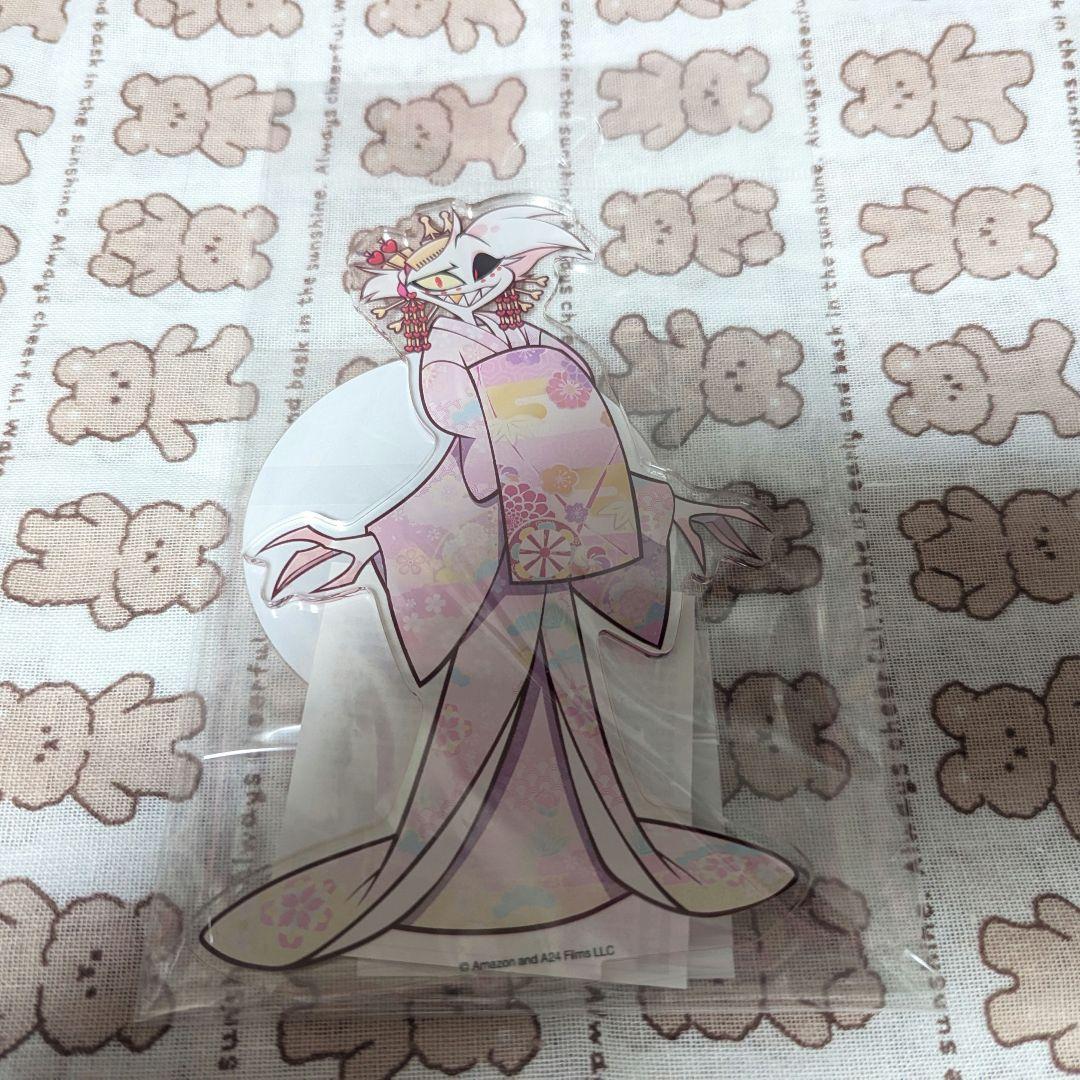 

[Б/У] Hazbin Hotel Акриловая подставка Энджел Даст + Бонус