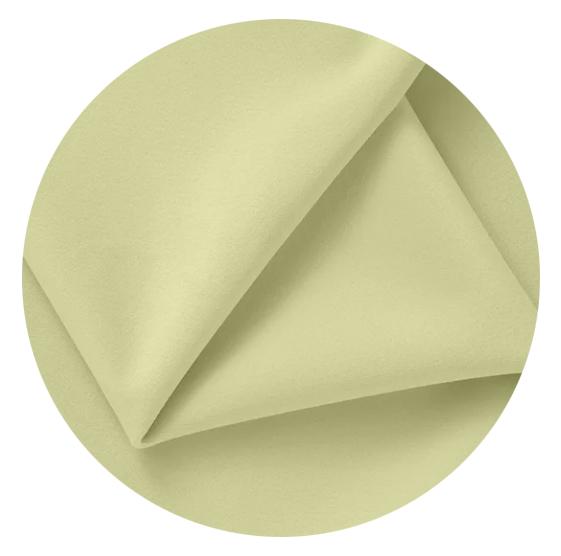 Round Tablecloth, Matt Velvet, 320Cm, Olive Green
