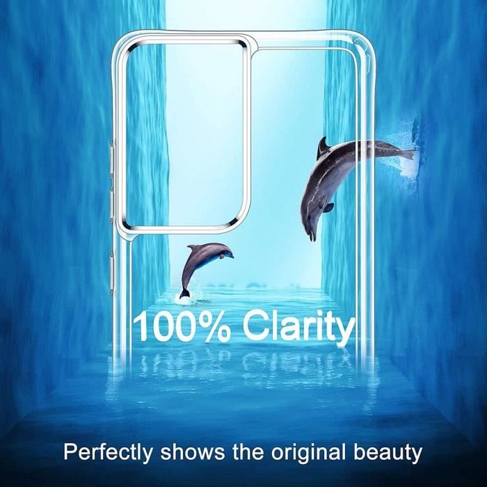Coque et Verres Trempés - Samsung - S21 Ultra - TPU Souple - Résistant aux Chocs - Ultra Slim