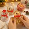 Gold Glitter Christmas Candy Slow Rising Stress Toy Random