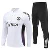 Halbzip Bestickter Fußball Trainingsanzug Set Arsenal Barcelona Real Madrid Camouflage Fußballanzug