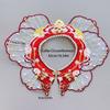 Embroidery Decoration Hanfu Shawl Butterfly Pearl False Floral Yunjian Chinese Traditional Kids Shirt False Collar