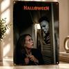 Halloween Movie With Michael Myers Metal Poster Perfect Gift for Fans Lovers Personalized Wall Art Metal Sign for Decor Luxury