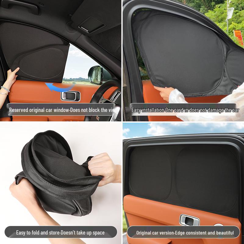 Ideal L6L9 Car Sunshade: Heat Insulation, Privacy, and Light-Blocking Curtain