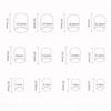 24pcs Short Square Press-On Nail Set, Minimalist False Nails, Elegant Nail Art Decorations,Fake Nails, Nail Art Supplies