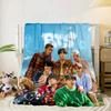 Vivid Dreams kpop Blanket Flannel Blanket for bed, sofa, Camping, Hiking, Picnic Essentials, gift for family Fan gifts