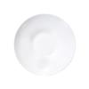 Waltz Plate, 22cm, White, Simple Design, Perfect for Pasta or Curry, Deep, Microwave-Safe, Dishwasher-Safe, 52215-5980