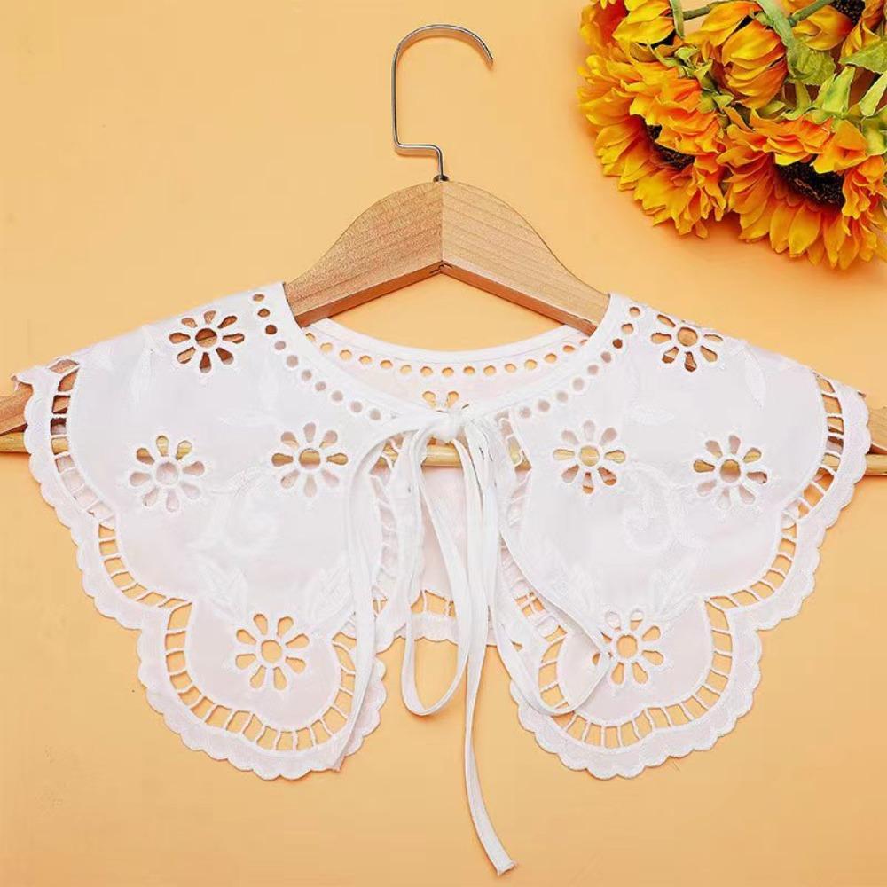 

Doll Collar Shawl Women s Lace Collar Bow Tie Fake Collar Detachable Shirt Collar Insignia