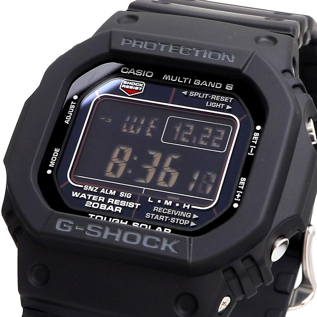 Casio G-SHOCK Origin Tough Solar Multi-Band 6 Digital Watch GW-M5610U-1B