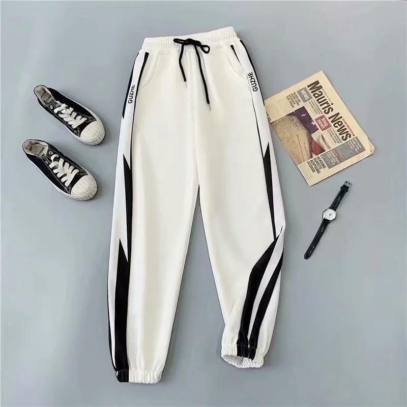 

Sports Pants, Women s Pants, Thin, High Waisted, Loose Fitting, Ankle Tied, Casual Pants, Sanitary Pants, Women s Pants XXXXL