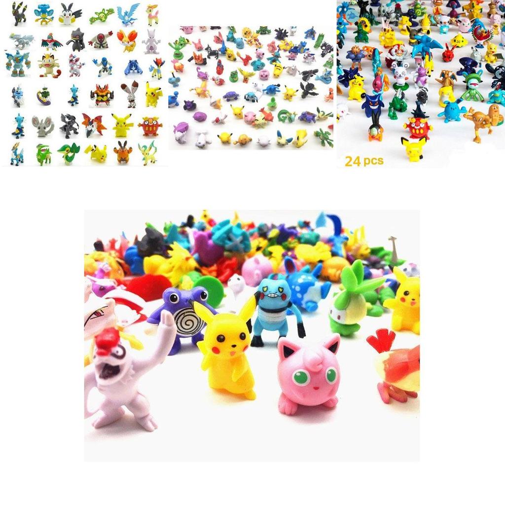 24 Adorable Pokemon Figures For Collectors And Fans 2-3cm Size