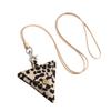 Retro Styles Hanging Neck Bag Pendant Necklace with Leather Materials for Earphones and Coin Portable and Sturdy