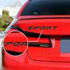 For Sport Metal Emblem Civic Typer Accord CRV Vezel HRV Stepwgn Odyssey Jazz Fit 3D Decals Sticker Rear Trunk Badge Logo