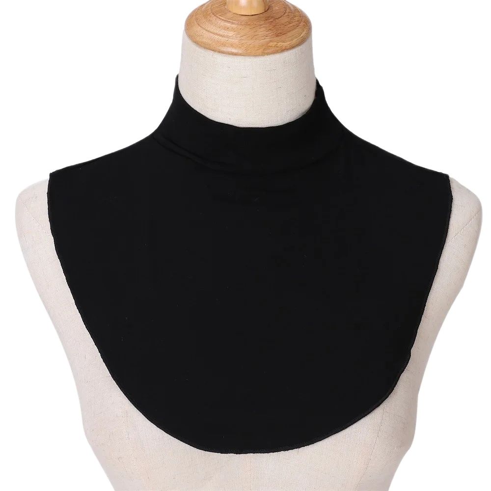 New Soft muslim women's neck cover modal jersey Full cover high neck turtle neck cover islamic clothing ladies clothes accessory