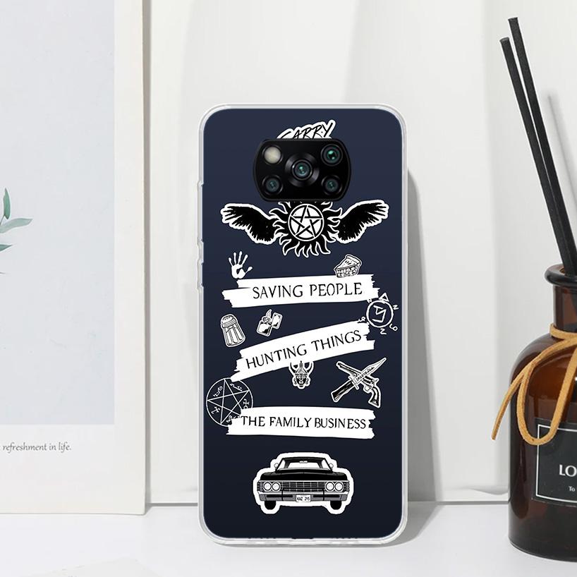 Babaite Supernatural SPN Dean And Sam Phone Case For Xiaomi Poco X7 X6 X5 M7 M8 Pro F7 Ultra Redmi 15C 15 13C 13 12C 12 10 10C 1