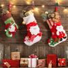 100PCS Christmas Wood Clips Christmas Tree Photo Clips Elk Gloves Snowflake Clothespins DIY Photo Pegs for Home Art Craft Decor