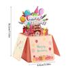 Unique Envelope 3D Boxes Birthday Card Greeting Card for Birthdays Anniversaries