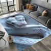 Living Room Sofa Kitchen Entrance Doormat Large Area Rugs 3D Printing Animal Snake Pattern Carpet Non Slip Balcony Floor Mat