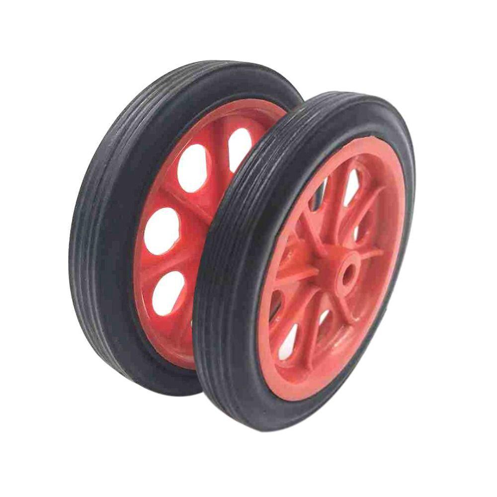 Сменное колесо для шины Износостойкое колесо Ролик для инвалидной коляски Прочный ролик для дорожной тележки Портативный